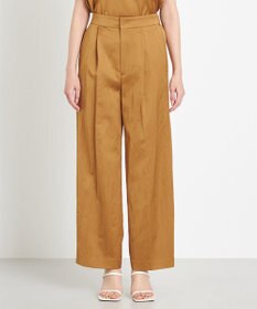 NAVE 【ReNAVE 洗える】グロスサテン パンツ