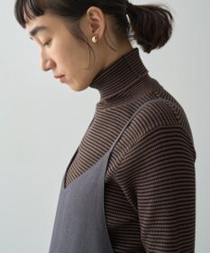 AMERICAN HOLIC バイパチリブタートルネックニットプルオーバー