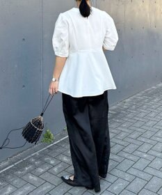 Green Parks AnriettMusee シアータックワイドパンツ