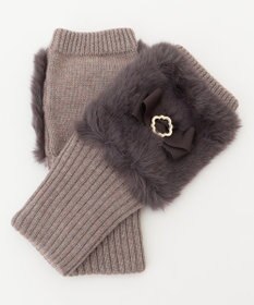 TOCCA KNIT FUR HANDWARMER 手袋