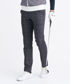 23区GOLF 【MEN】裏起毛ジャージーパンツ ストレッチ モノグラム 上品スタイル ネイビー系5