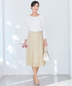 ANY SIS 【洗える】レーシーミルフィーユ スカート