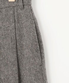 組曲 S ネコアシツィード ワイドパンツ