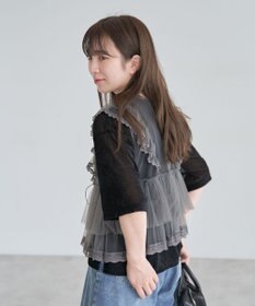 Green Parks ・ＥＬＥＮＣＡＲＥ　ＤＵＥ　チュールラッフルベスト