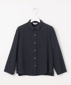 J.PRESS LADIES 【洗える・吸水速乾】トリオシアーチェック シャツ