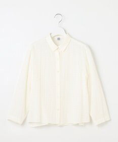 J.PRESS LADIES 【洗える・吸水速乾】トリオシアーチェック シャツ