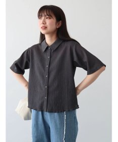 Green Parks BEST PRICE 表面カット衿付シャツ