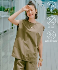 UNFILO FINE MOVE コクーンブラウス