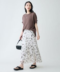 ANY ラミータッチオーバーニット