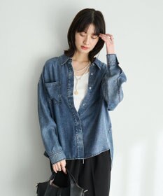 YECCA VECCA 【販売なし】バイオ加工ウ゛ィンテージデニムシャツ