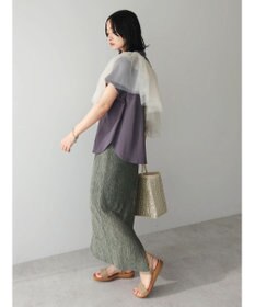 Green Parks マルチｗａｙチュールプリーツベルト