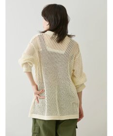 AMERICAN HOLIC 透かし編みニットカーディガン