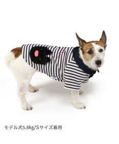 PET PARADISE リサとガスパール ペティヒートDAN Tシャツ 《ボーダー 縞柄》小型犬