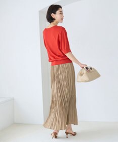 UNFILO ワッシャープリーツスカート