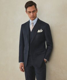 GOTAIRIKU 【形態安定】PREMIUMPLEATS_スナップダウン 通年ドレスシャツ(25年モデル)