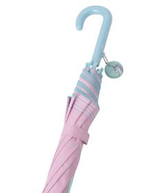 MOONBAT キッズ 晴雨兼用日傘 長傘 ビニール窓 スター 50cm 遮光 遮熱 UV