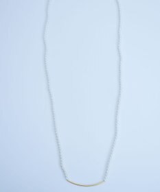 monshiro 【2WAY/ヴィンテージパール】ラインバーグラスパールロング ネックレス