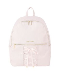 Maison de FLEUR 撥水加工レースアップリボンリュック