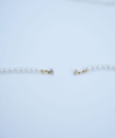 monshiro 【2WAY/ヴィンテージパール】ラインバーグラスパールロング ネックレス