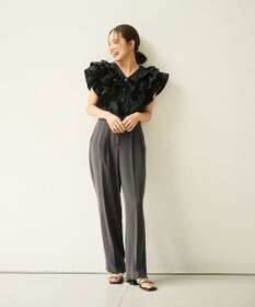 #Newans ラッフルフリルブラウス