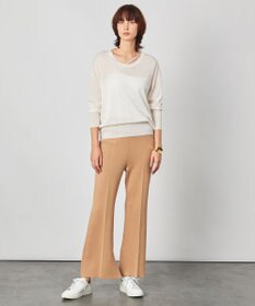 BEIGE， LAGORD / Uネックニット