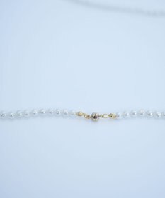 monshiro 【2WAY/ヴィンテージパール】ラインバーグラスパールロング ネックレス