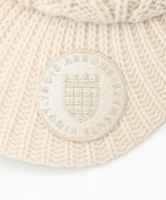 23区GOLF 【WOMEN】つば付きニットキャップ