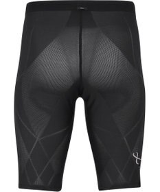 CW-X 【MEN】 CW-X スポーツタイツ ハーフ ひざ上丈 下半身サポート(股関節・腰・おしり・ふともも) 全面メッシュ素材 マラソン・球技 メンズ HZO775 /ワコール