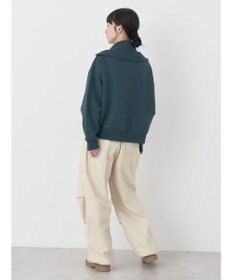 earth music&ecology ハーフＺＩＰ裏起毛プルオーバー