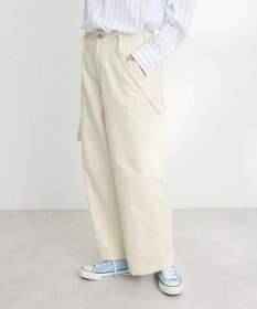 CRAFT STANDARD BOUTIQUE 2WAYサロペットデニムパンツ