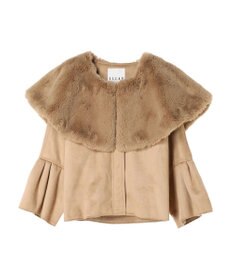 Green Parks ■ＥＳＣＡＲ　フラッフィーケープ付ショートコート