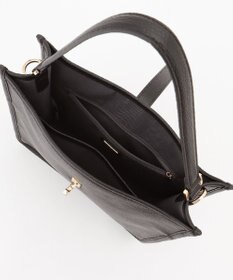 LA BAGAGERIE スクエアレザー2WAYショルダーバッグ