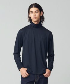 J.PRESS MEN ウールストレッチジャージ タートルネックカットソー