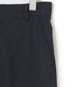 23区 【洗える】リネンレーヨンストレッチ ワイド パンツ