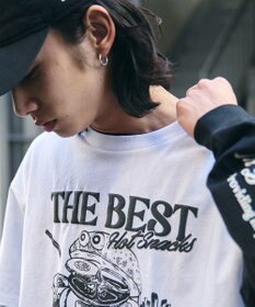 WEGO 【ユニセックス着用ITEM】グラフィックアンサンブルT（LS）