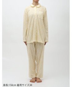 Wing 【パジャマ】 長袖・長ズボン 綿100％（表側・肌側） パイル素材（肌側） EP8093 ウイング／ワコール