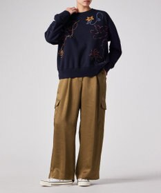 Paul Smith フラワー ステッチ スウェット