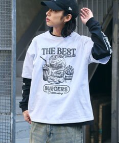 WEGO 【ユニセックス着用ITEM】グラフィックアンサンブルT（LS）