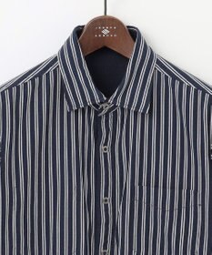 JOSEPH ABBOUD 【キングサイズ・オーガニックコットン/サスティナブル】JOE COTTON プリッセリバー リバーシブル シャツ