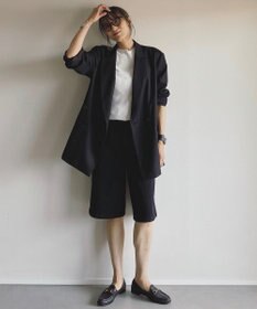 woadblue ＜坪田あさみさんコラボ＞ Marine Shorts マリンショーツ ハーフパンツ ブラック