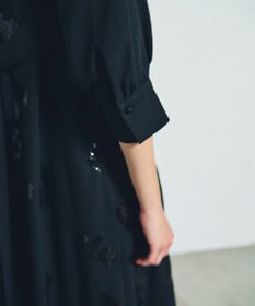 GRACE CONTINENTAL ハートスパンコールワンピース