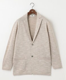 JOSEPH ABBOUD 【キングサイズ・清涼感/軽い/洗える】 スラブギマニットジャケット