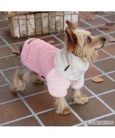 PET PARADISE ペットパラダイス 反射スヌード 《ホワイト》  小型犬