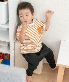 ANY KIDS 【ke ke ke】カラーサルエルパンツ