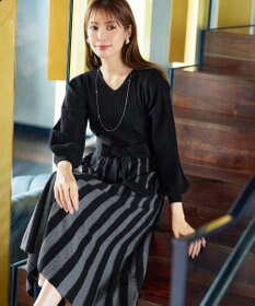 Tiaclasse 【日本製】どんなスタイルにも合わせやすいクリスタルネックレス