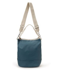 LeSportsac CONVERTIBLE BUCKET BAG/ブルーインディゴ/ベージュ