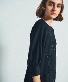 GRACE CONTINENTAL ハートスパンコールワンピース