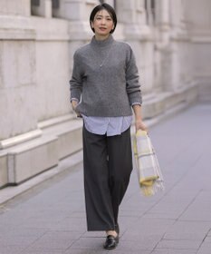 J.PRESS LADIES L 【WEB限定】YAK BLEND ハイネック ニット