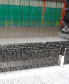 POLS ジャガード織 ウールカットジャガード　ストール