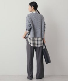 AMERICAN HOLIC ミドルゲージケーブルニットプルオーバー